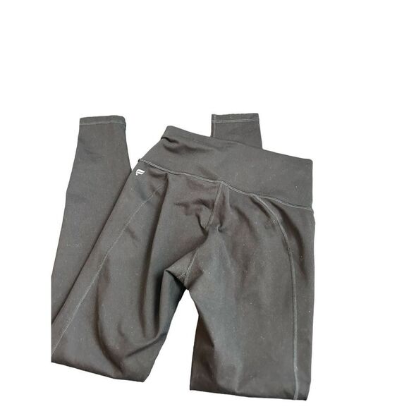 Fabletics Power hold mid rise define womens black size s/m cropped 25” inseam - Picture 1 of 11